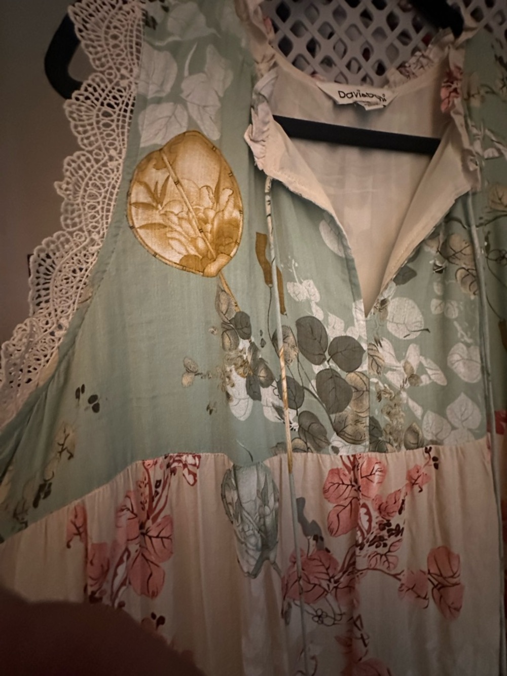Boho Patchwork Maxi dress - Picture 7 of 10